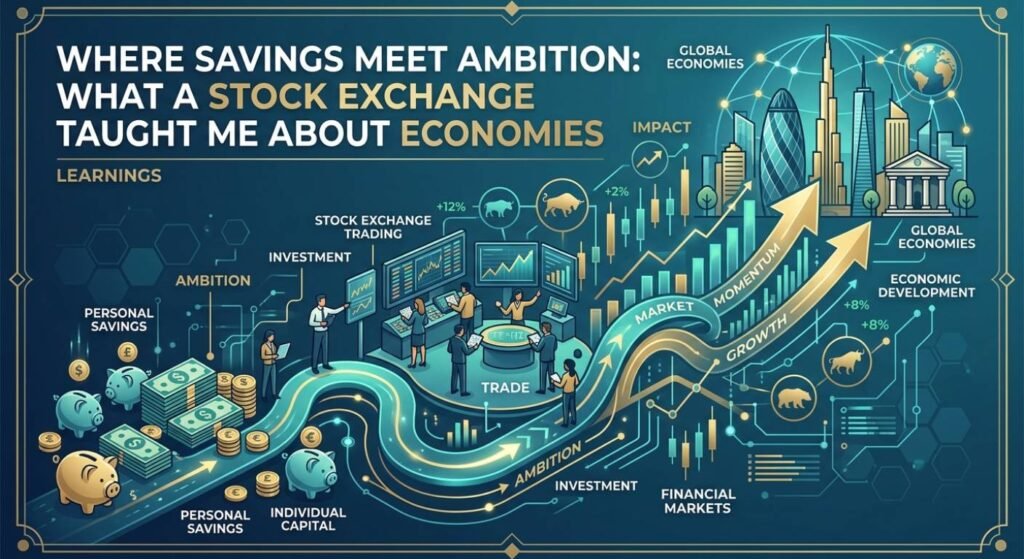Where Savings Meet Ambition_ What a Stock Exchange Taught Me About Economies